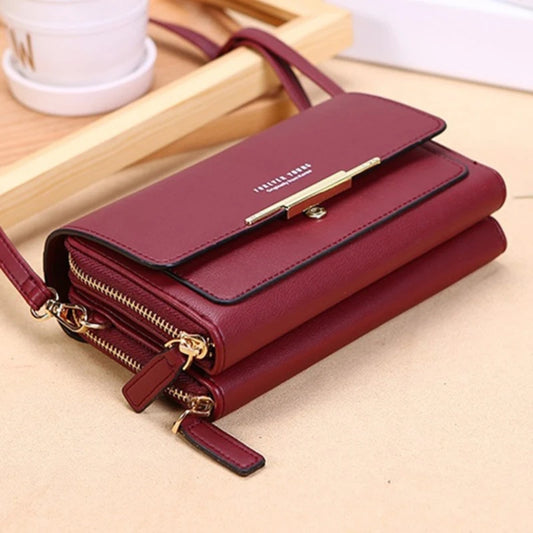 Women's Multi-Card Wallet Shoulder Bag