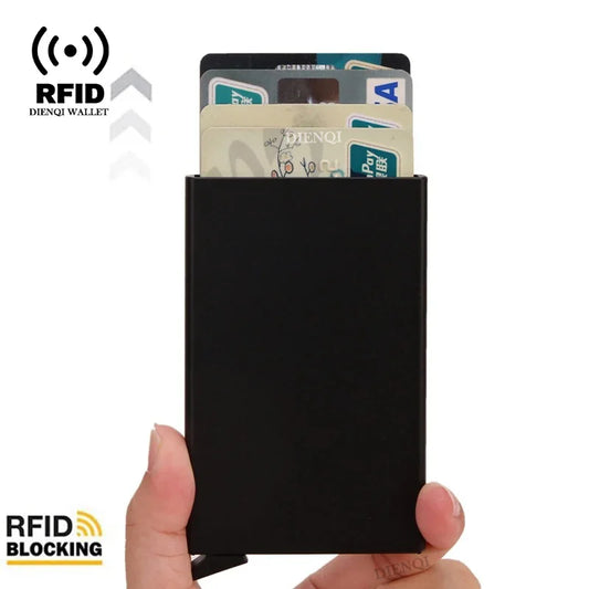 Slim Metal Wallet – Premium Card Holder