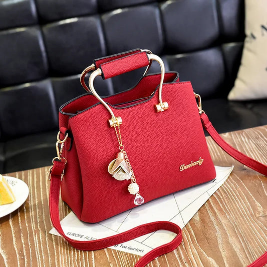 Luxury PU Leather Women's Tote Bag